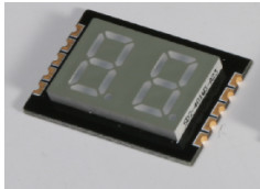Dual Digit SMD Seven Segment Display 0.4 Inch Common Anode For Indoor