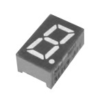 Single Digit LED Seven Segment Display 0.3 Inch Common Anode Common Cathode