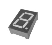 Single Digit LED Seven Segment Display 0.5 Inch Common Anode RoHS Certified