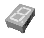 Single Digit Digital Seven Segment Display 0.52 Inch 50000Hrs Lifetime