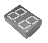 0.56 Inch Two Digit Seven Segment Display 50000Hrs Lifetime For Indoor