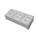 Multipurpose Multi Segment LED Display 3 Digit 0.39 Inch For Instruments