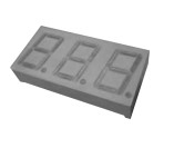 0.56 Inch 3 Digit 7 Segment Display Common Anode Common Cathode