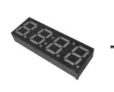Seven Segment LED SMD Display 0.4 Inch For Instruments Multipurpose