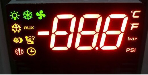 0.54 Inch SMD Seven Segment Display , 7 Segment Display 3 Digit Common Cathode