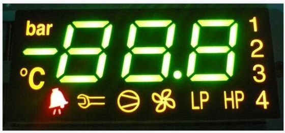 Indoor SMD Seven Segment Display 0.39 Inch Three Digit With 30000 Hours Liftetime