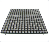 40mm Height 16x16 Led Dot Matrix Black Surface For Digital Clock Toys