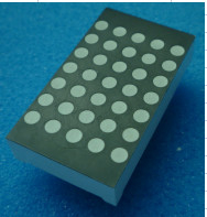 5X7 1.5" LED Dot Matrix Display Multifunctional With Grey Surface