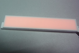 102x19mm LED Backlight Display With White Red Blue Colour THT Mounting