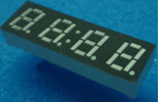 THT 0.28 Inch height  4 digits7 Segment LED SMD Display White Red Blue Color