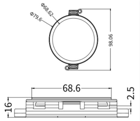 Round DMX LED Modules