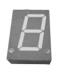 Blue Colour Led 7 Segment Display 0.6 Inch Single Digit Common Anode