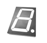Indoor 4" 7 Segment Display , Single Digit Numeric Display OEM ODM