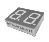 0.5 Inch LED Numeric Display , 2 Digit 7 Segment Display With White Red Blue