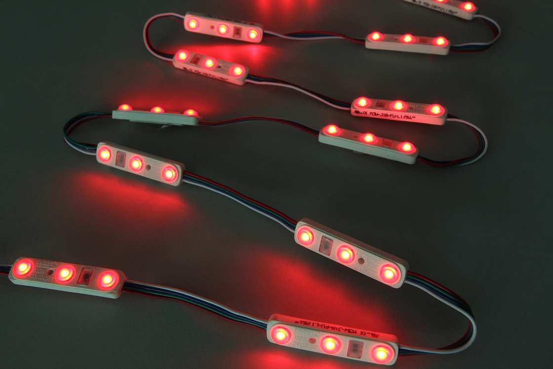Full Color Led Module 12 Volt For Marquee Letters 0.72w Power IP66 Waterproof