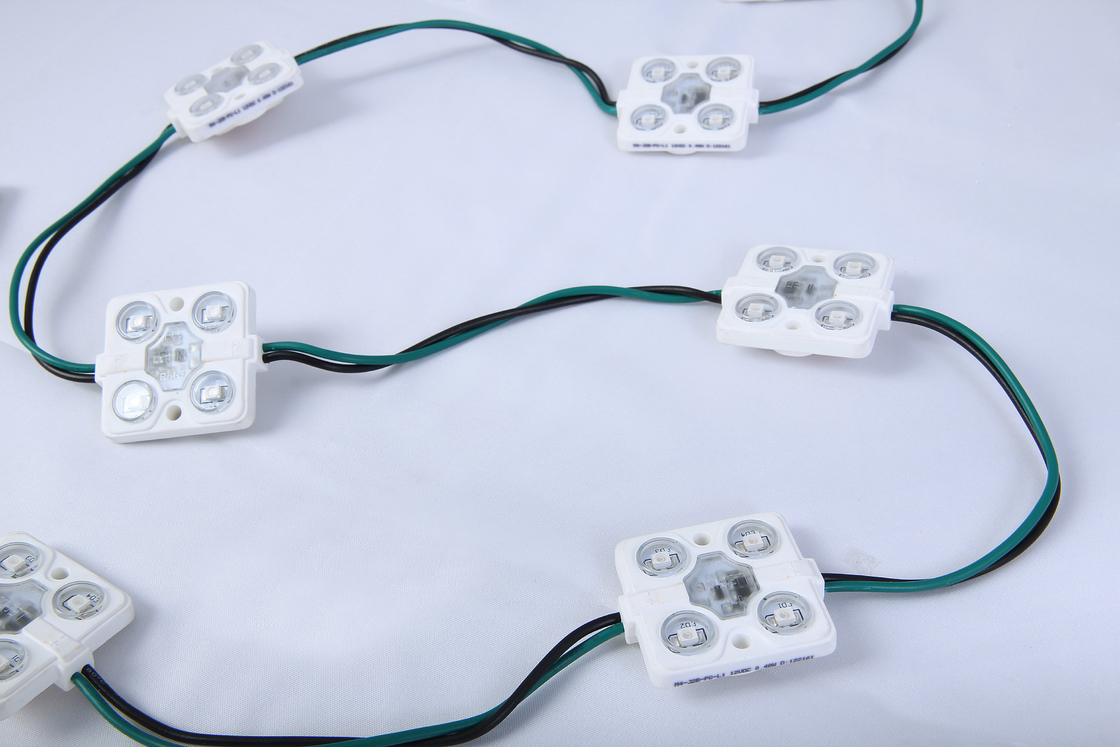 White Color Marquee Letter LED Modules 15V DC IP66 Waterproof
