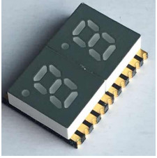 thumbnail interactive-video image 1 of Yellow 0.3 Inch 7 Segment LED Display - 1 Digit Common Cathode (2-100pcs Available) 1 of 2